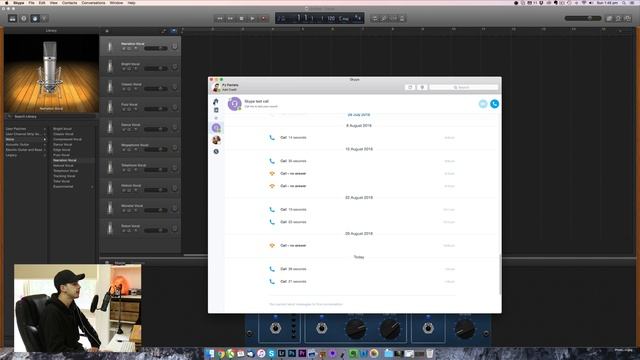 How to RECORD A PODCAST with SKYPE and GARAGEBAND (MULTITRACK) on Mac смотреть онлайн