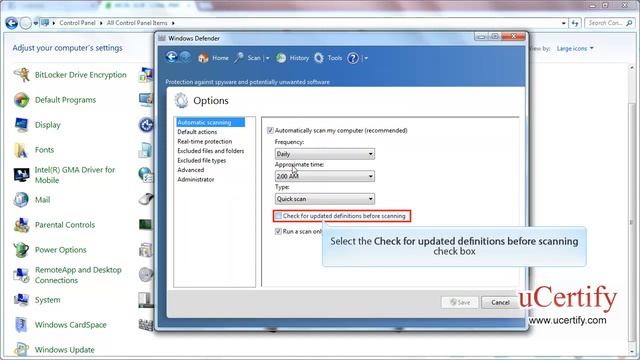 Keeping Windows Defender Definition Up to Date смотреть онлайн