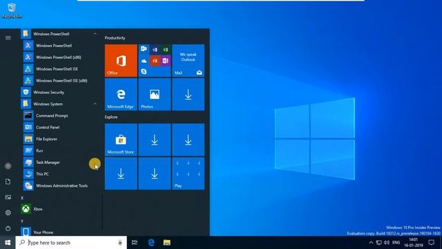 How to download Windows 10 Build 18312 2019 first look смотреть онлайн