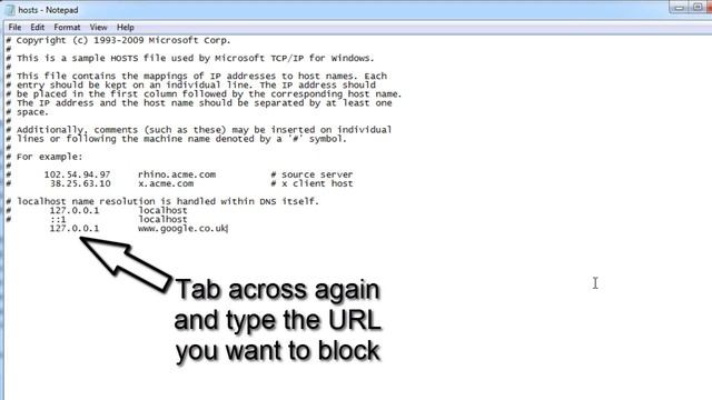 Blocking Websites Using the Hosts File -- Win 7, 8, Vista, XP смотреть онлайн