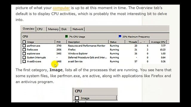 Track Activity with the Windows 7 Resource Monitor смотреть онлайн