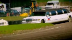 Lincoln Limo.  Лимузин на гоночном треке