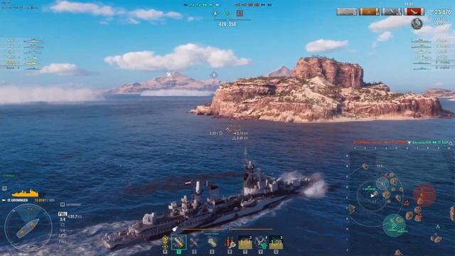 GRONINGEN Не лучший для рангов #worldofwarships смотреть онлайн