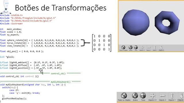 Criando um GUI em OpenGL usando o GLUI смотреть онлайн