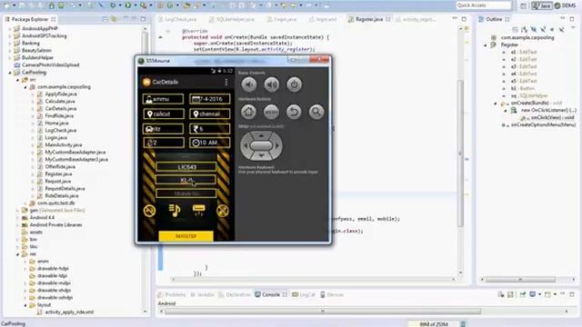 CAR POOLING – Android App смотреть онлайн
