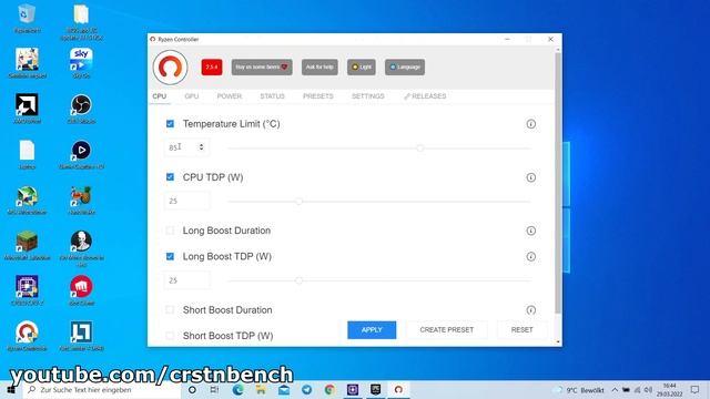 Free FPS boost on AMD APUs - TDP increase using RYZEN CONTROLLER in 2022 смотреть онлайн