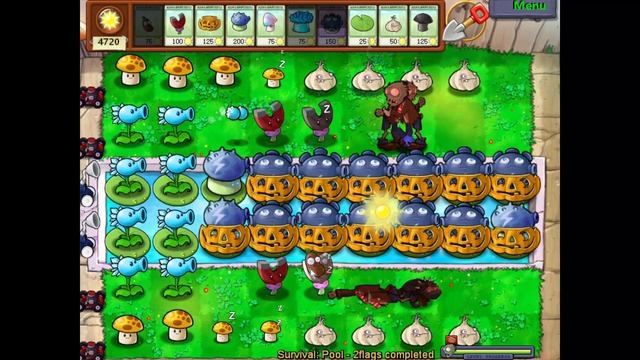 Plants vs. Zombies Modern Extension First Edition Survival Pool Gloomwalk Setup смотреть онлайн