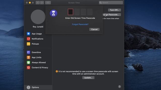 How to reset the Screen Time Password on macOS Catalina смотреть онлайн