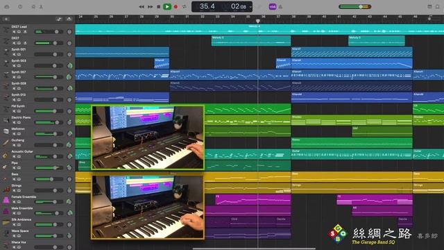 Enjoy! GarageBand [38th Stage] 絲綢之路 - 喜多郎 смотреть онлайн