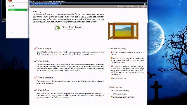 Wubi and Win 7 смотреть онлайн