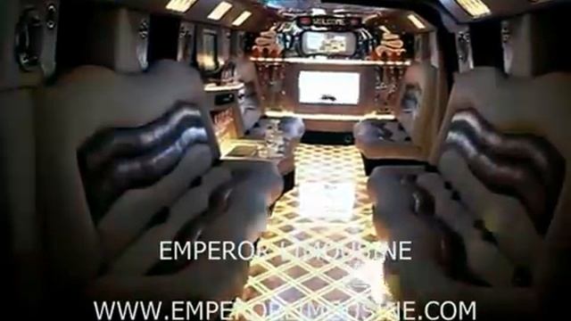 H2 Hummer Limousine Double Axel Butterfly Doors by Emperor LImousine смотреть онлайн
