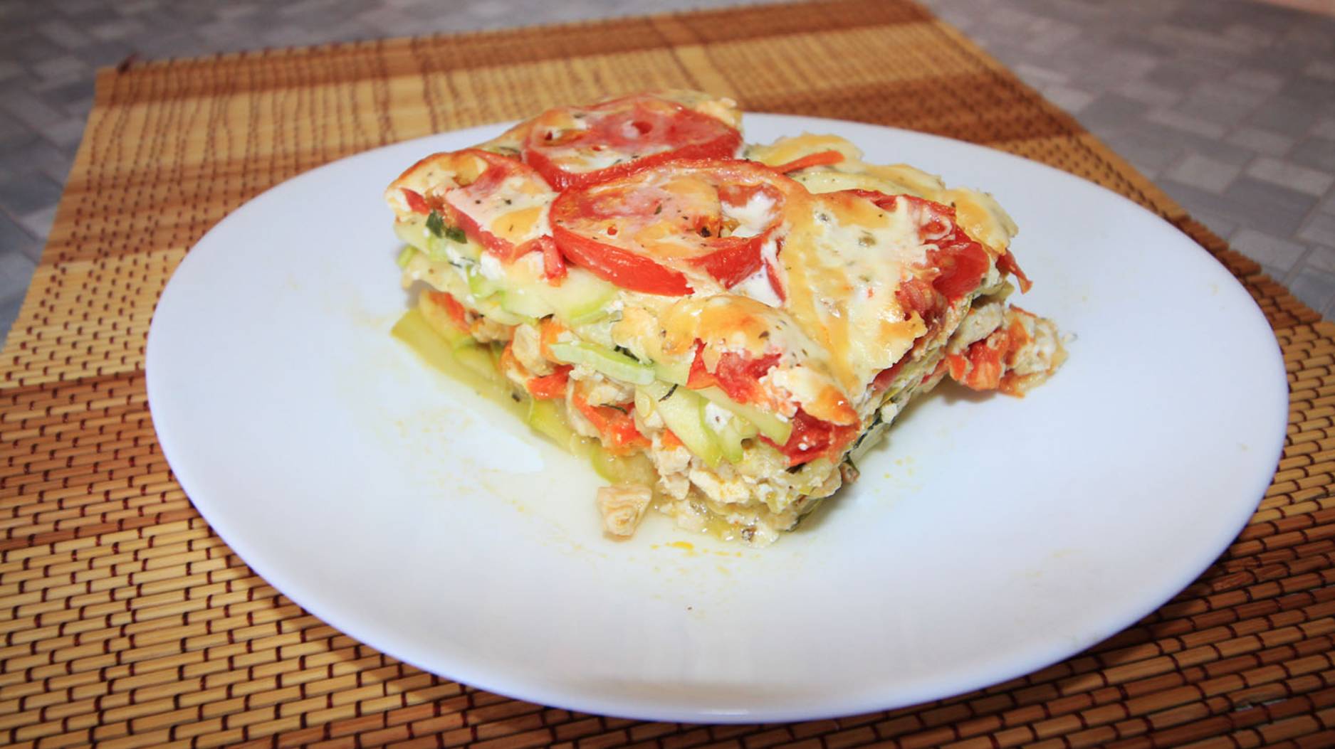 Запеканка из кабачков смотреть онлайн