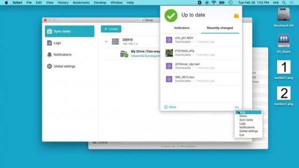 Installing Synology Drive Client on a Mac