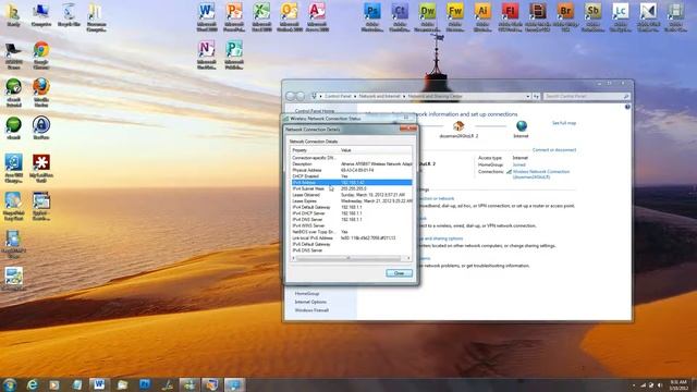Network Adapter Status in Windows 7 смотреть онлайн