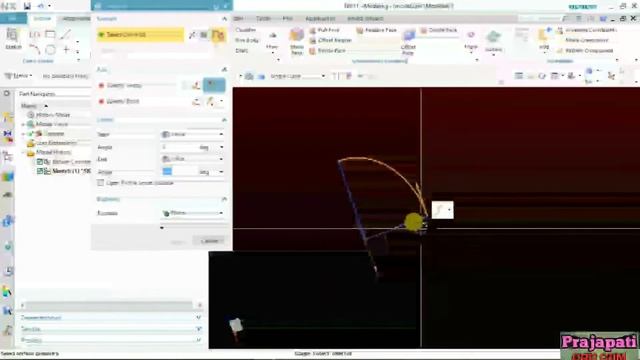 How to make egg 3D model by Nx software. смотреть онлайн