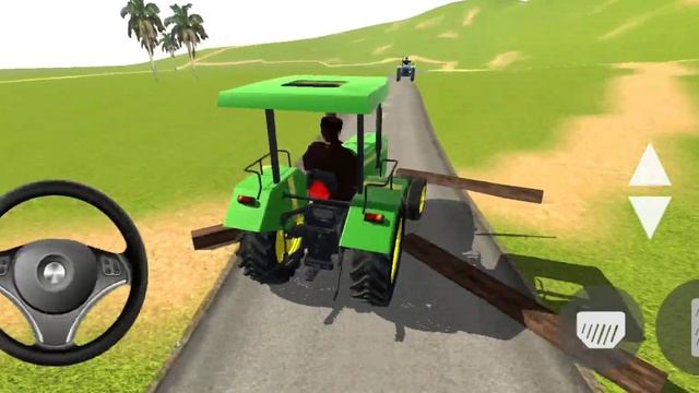 Indian Tractor Driving 3D - farming tractor wala 3d gameplay - android farming simulator 2023 game смотреть онлайн