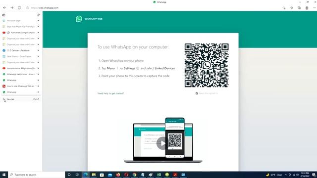 How to Connect WhatsApp on Tablet, PC or Laptop смотреть онлайн