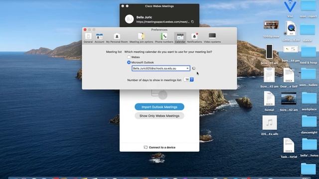 WebEx for Mac: Calendar Sync - Seaview Tech Tips смотреть онлайн