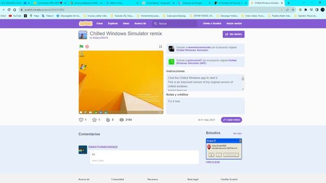 Chilled Windows on Scratch смотреть онлайн