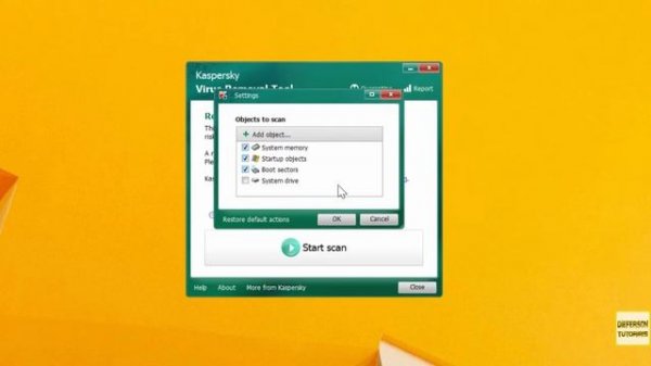 KASPERSKY VIRUS REMOVAL TOOL
