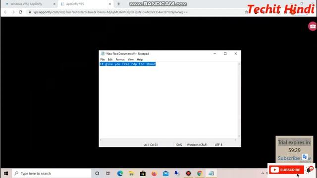 ⚡ How To Get Free Windows RDP/VPS For Lifetime | Without Credit Card | Free RDP By Techit Hindi 202 смотреть онлайн