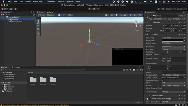 Vuforia Unity Tutorial - How to configure Vuforia with Unity #1 смотреть онлайн