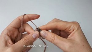 🔥ИДЕАЛЬНЫЙ ДЛЯ ПАЛАНТИНА.Двусторонний ажурный узор спицами