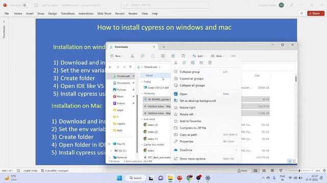 Cypress | Installation on Windows and Mac | In Hindi | Part -2 смотреть онлайн