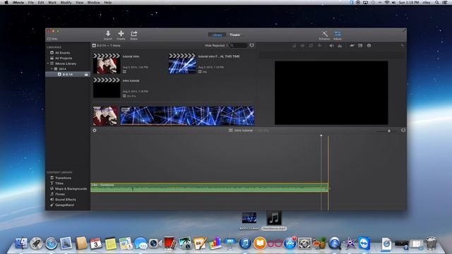 How to make a free intro with imovie (mac and PC) смотреть онлайн
