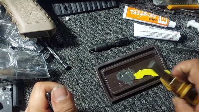 First time use EPOXY fix Tokyo Marui MK23 SOCOM magazine. смотреть онлайн