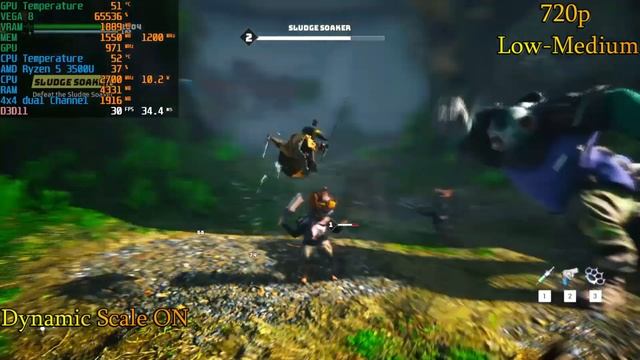Biomutant - (720p/1080p) Ryzen 5 3500U Vega 8 | 8GB RAM смотреть онлайн