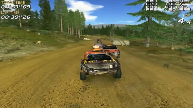 FlatOut Gameplay Intel GMA 900 (Notebook / Laptop)