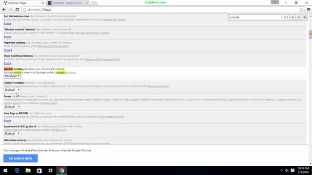 Disable smooth scrolling in Chrome 49 смотреть онлайн