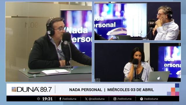DUNA 89.7 FM | NADA PERSONAL / MIÉRCOLES 3 DE ABRIL смотреть онлайн