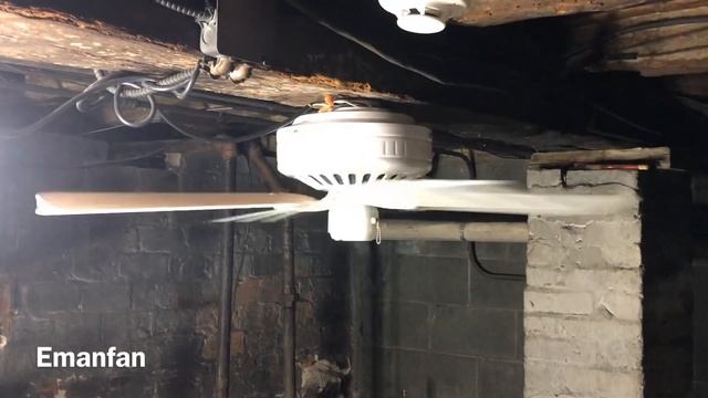 Hunter Low Profile Ceiling Fan 42” 1 of 2 (White)(iMovie Edition) смотреть онлайн