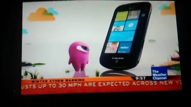 AT&T Samsung Focus Microsoft Windows Phone 7 Love TV Commercial (Jan 2011) смотреть онлайн