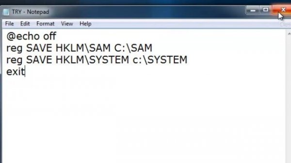 how to copy sam file in use