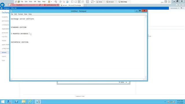 Exchange Server 2013 SP1 Editions differences and Roles in Hindi Uncut(Step By Step) смотреть онлайн