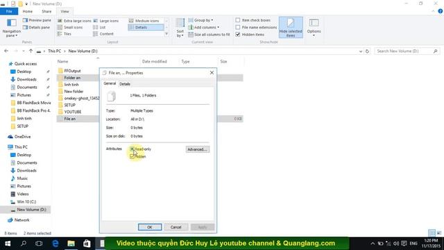 Cách hiện file, thư mục bị ẩn trên Windows 10 смотреть онлайн