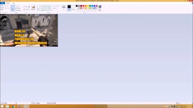 How To Make a Thumbnail For YouTube with Windows Movie Maker смотреть онлайн