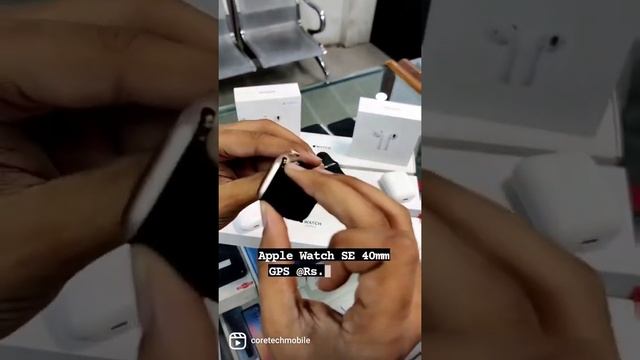 Apple Watch SE 40mm GPS @Rs.14,000/- #iphone #phone #applewatch #applewatchse #smartwatch #mobile смотреть онлайн