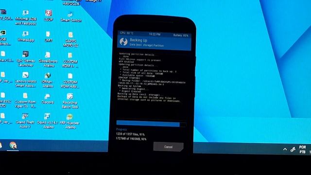 Instalando Twrp e Custom Rom Lineage 17.0 android 10 no Moto G2 (Testando a rom com (Bot) Free Fir смотреть онлайн