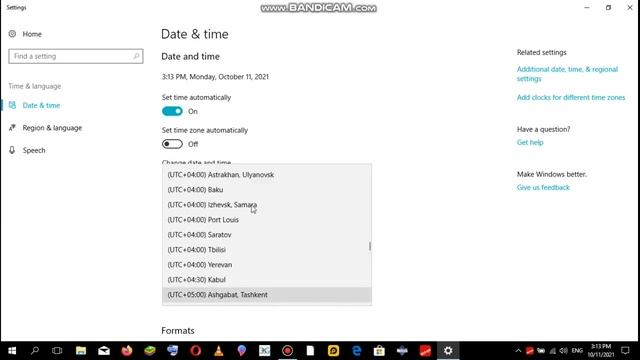 how to change date and time windows 10 pc/sinhala смотреть онлайн