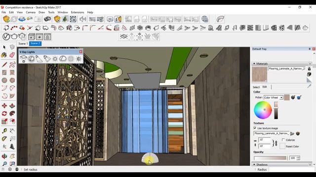 Vray for Sketchup | Basic Tutorial – 3 | LIGHTS- Exterior and interior 💡💡|| DV Studio смотреть онлайн