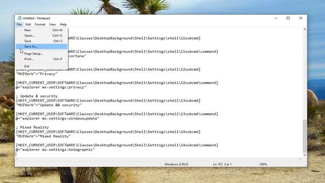 How To Add “Settings” To The Context Menu on the Desktop in Windows 10 [Tutorial] смотреть онлайн
