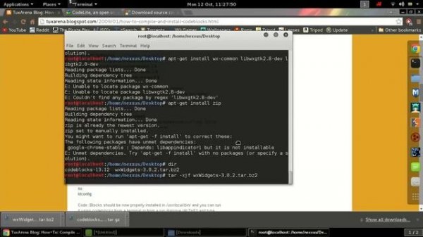 How to Install Code:Blocks on Linux (Kali Linux)