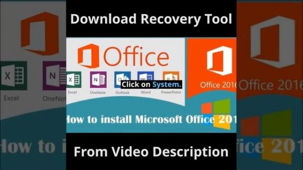 Microsoft Office 2016 Installation Error 30125-39 (12007)