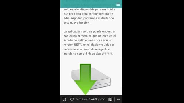 Videollamadas de WhatsApp en Windows 10 Mobile смотреть онлайн