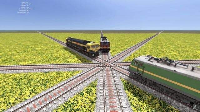 8 Trains Crossing on Bumpy'S Railroad Crossing - Train Simulator 2023 смотреть онлайн