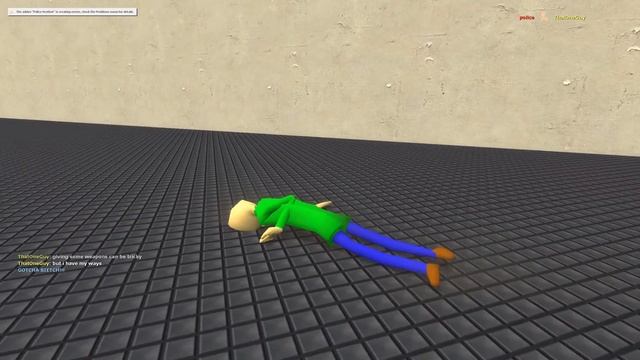 GMOD Police Nextbot Tutorial DIY смотреть онлайн